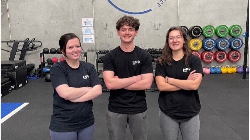 TEAN-Australia-Clare, Will, & Joy at Melbourne Fitness and Performance